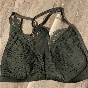 Dark green bralette